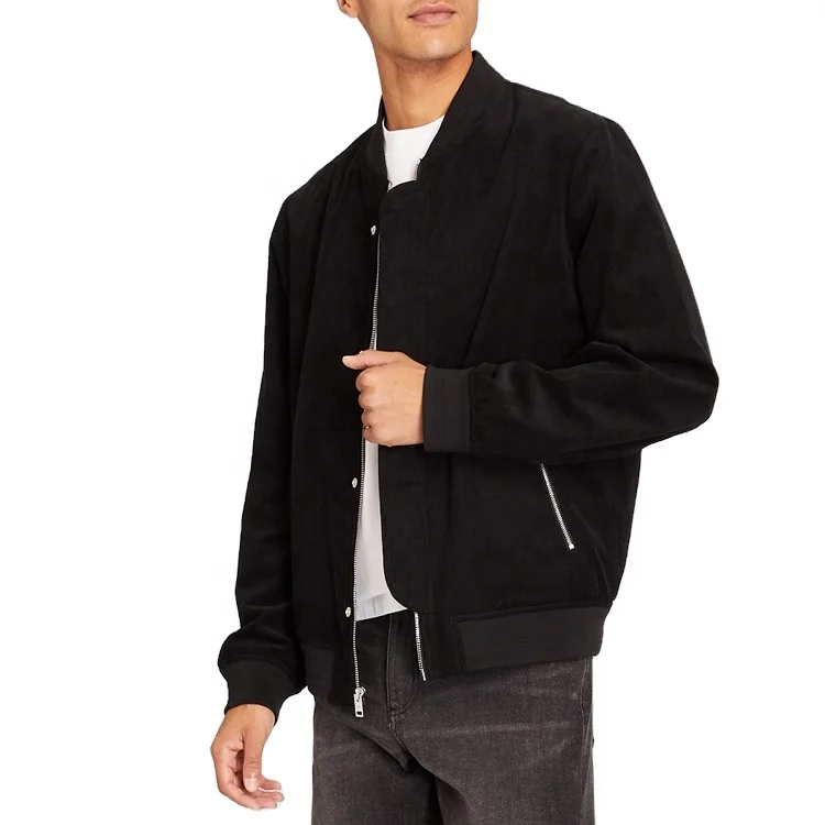 Oem Wholesale High Quality With Custom Embroidery Logo Winter Cotton Blank Classic Comfortable Jacket Mens Bomber Jacket