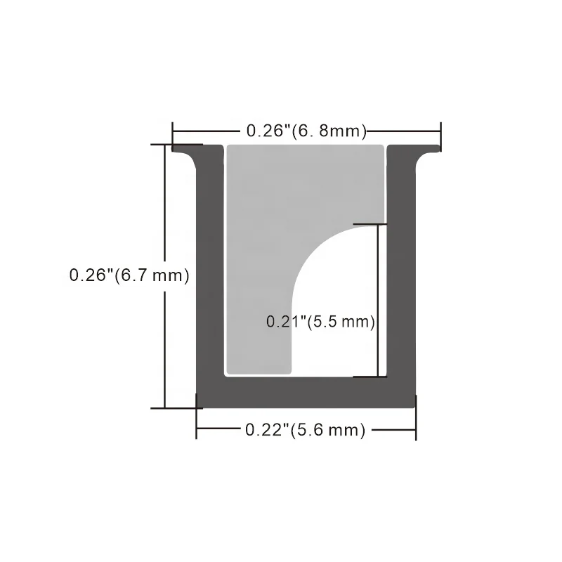 Waterproof LED Alu Profile with Diffuser PC Cover Endcaps Clip for LED Strip Light Extrusion Housing Channel LED Aluminum Profil