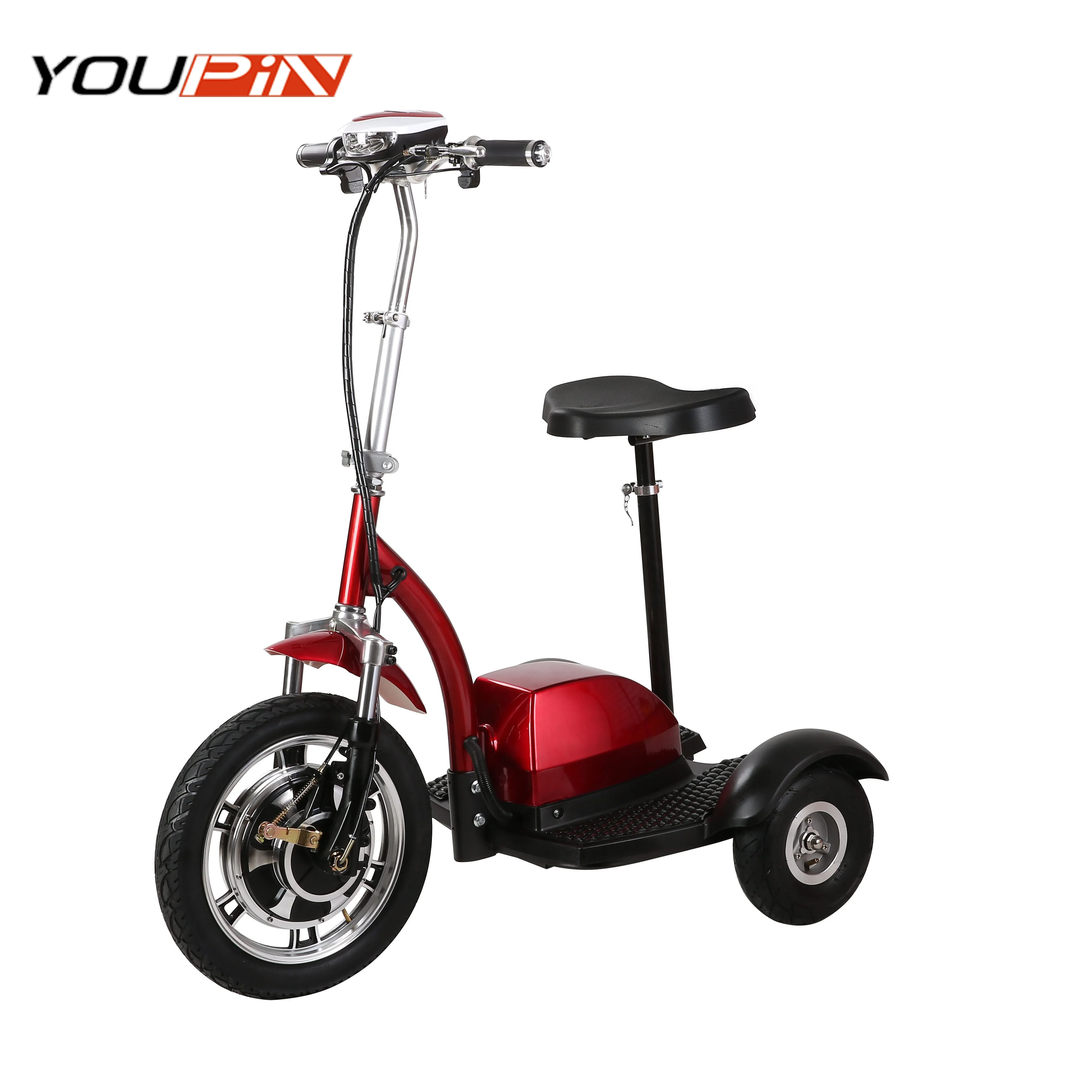 3 Wheel Scooter Electric Moped Kick Mobility E Patinete Electrico Adult Handicapped Tricycles For