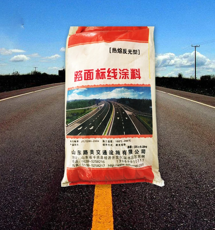 hot sale luminescent thermoplastic road marking paint for highways