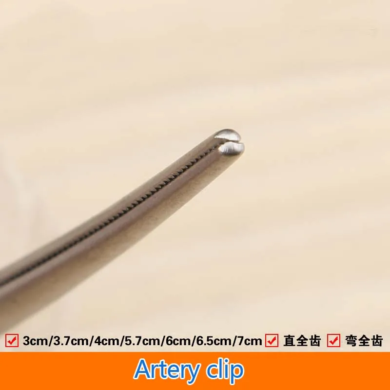 
Arterial venous clamping stainless steel artery hemostat Ophthalmic Instruments for Surgery 