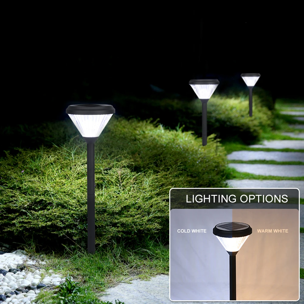 LAP Aluminum Decorative Path Garden Light Outdoor Waterproof IP65 Solar Led Lawn Lights