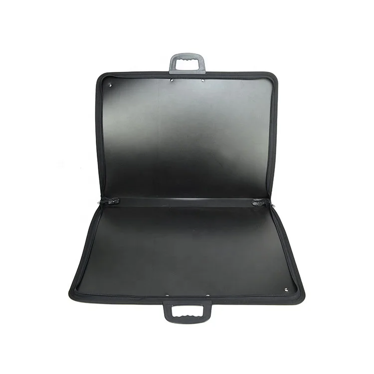 Hot selling portable waterproof leather artist drawing portfolio bag