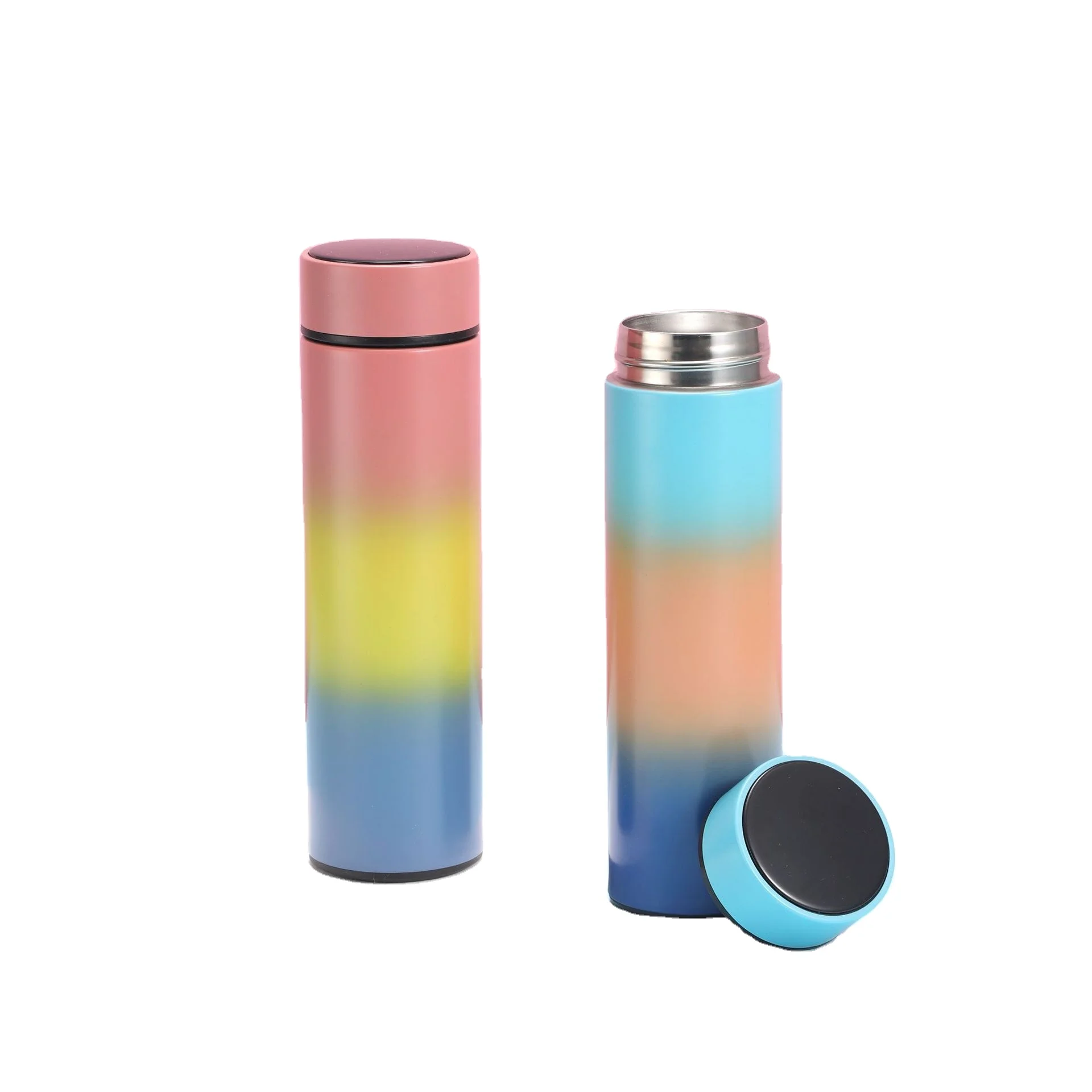 Water Bottle with LED Temperature Display Double Walled Vacuum Insulated Water Bottle,Stainless Steel Sports Travel bottle