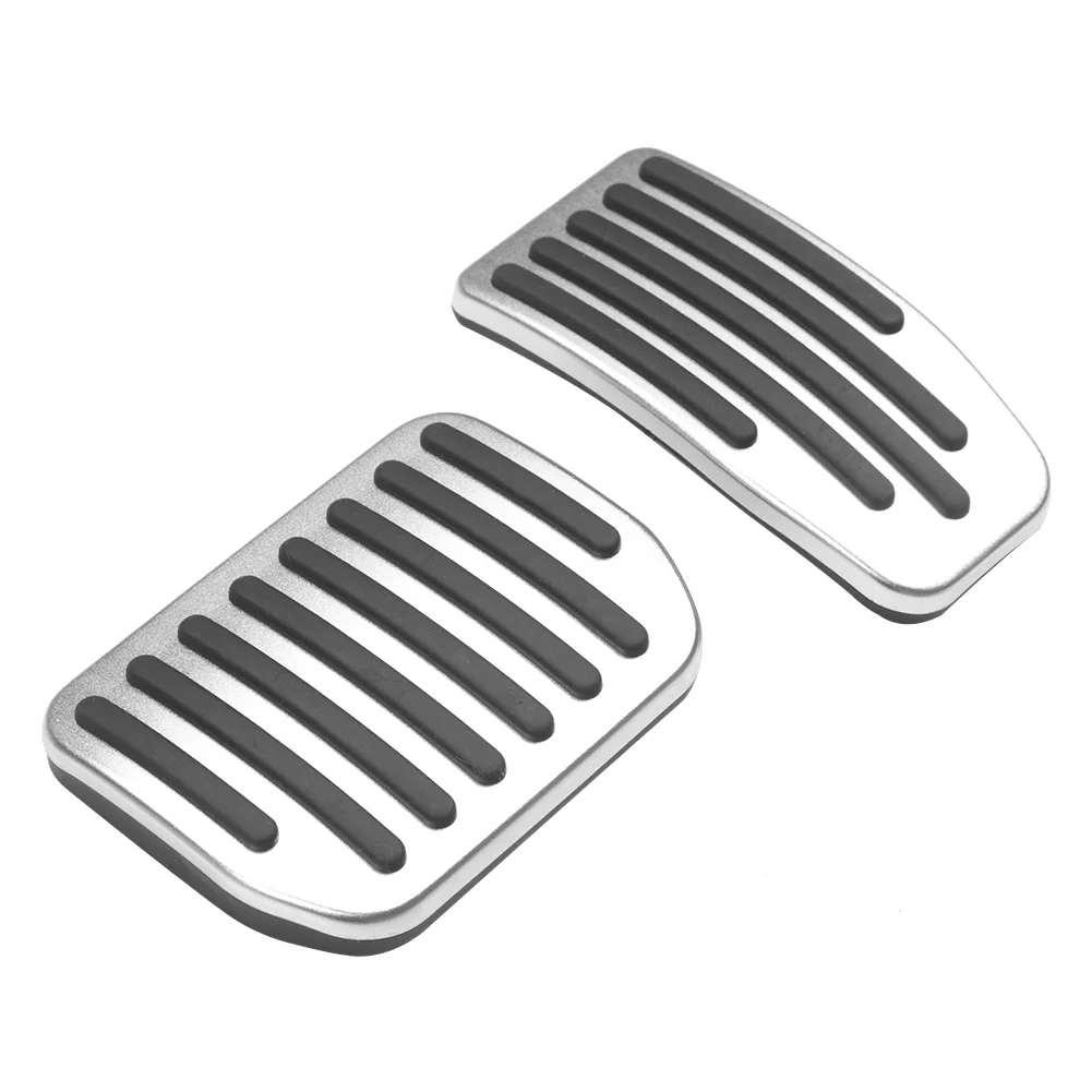 Non Slip Aluminium Alloy Accelerator Brake Pedal Cover Pad Replacement for Model 3 Y 2017-2021 Tesla Accessories