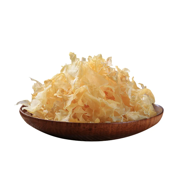 Dried Tremella Pieces Dried Sliced Silver Ear White Snow Fungus Wild Tremella