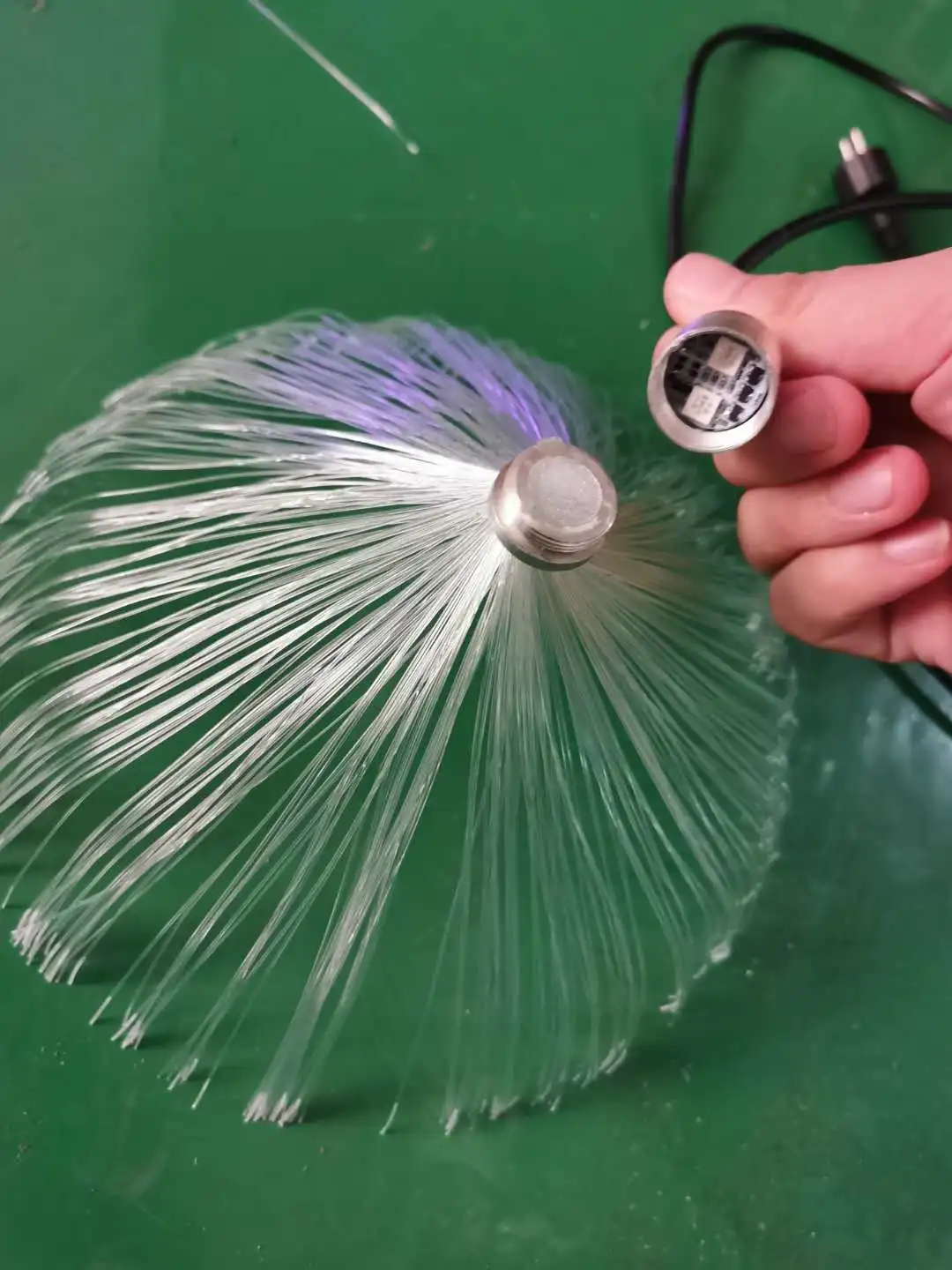 Multi Color LED Lights Lamp sky decorated starry lamp Jellyfish fiber optic lamp