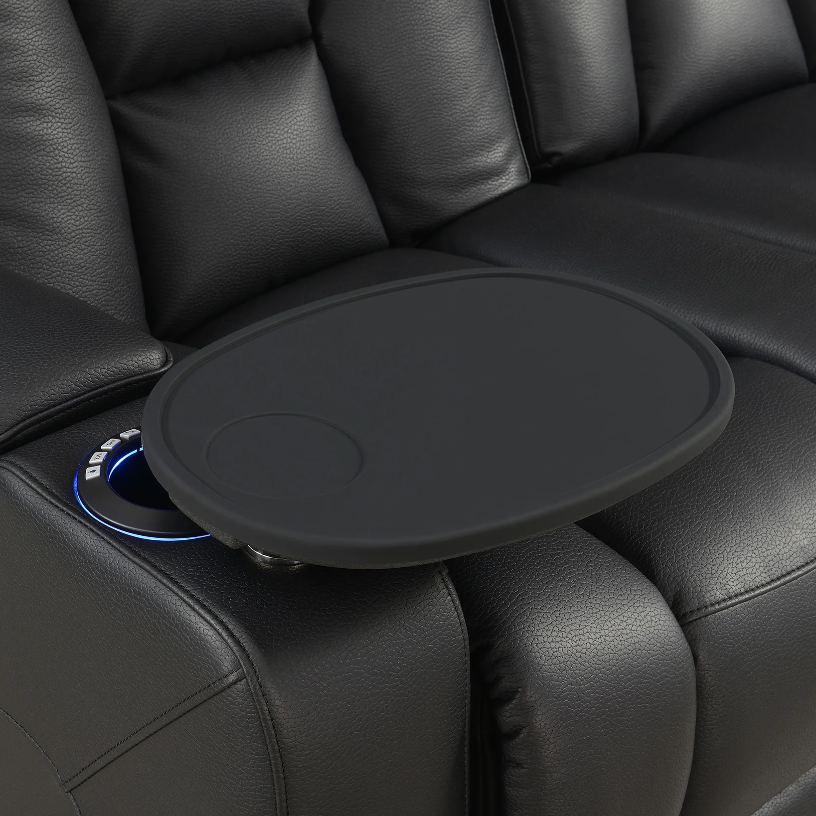 BOLALA Furniture Power Home Theater Recliner Sofa For Commercial Furniture With Cupholders And Storage Boxes