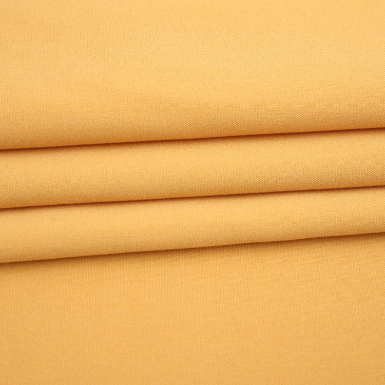 Hot sales suiting fabric 77%poly, 20%rayon,3%sp, 215gsm rayon polyester spandex fabric for blouse