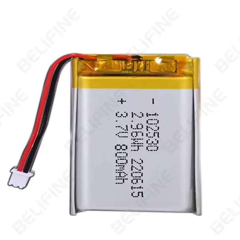 Аккумуляторная батарея 102530-2s 3 7 v 802530 902530 600mah 650mah 800mah lipo li полимерная 102530 для электронных продуктов