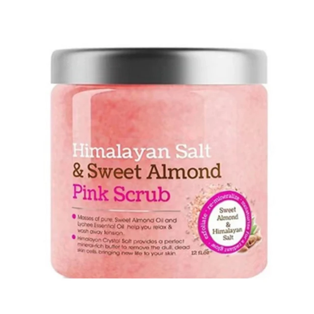 
Manufacturer new private label Himalayan Salt Scrub Natural Body Sugar Scrub Exfoliate Skin Whitening Body Scrub 