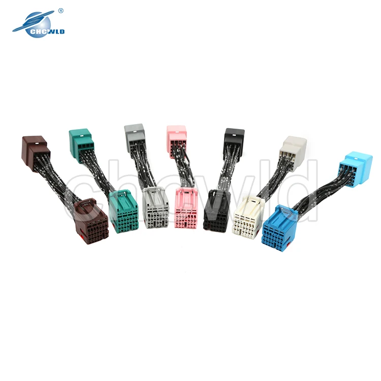 26 pin male female auto tyco gray connector BCM wire harness 2098067-6