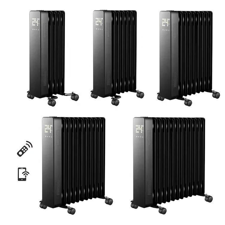 13 Fins 1000W room heater portable oil filled radiator with remote control