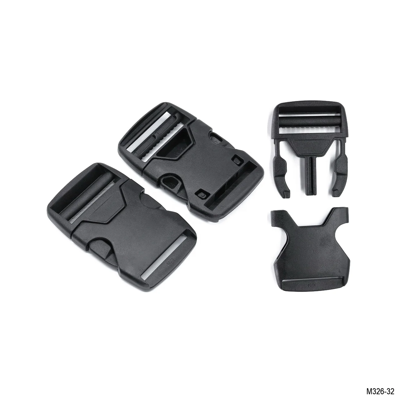 3/4 Inch Curved Contoured Paracord Bracelet Clips Plastic Quick Side Release Buckles for Paracord Bracelets Clasps Masks