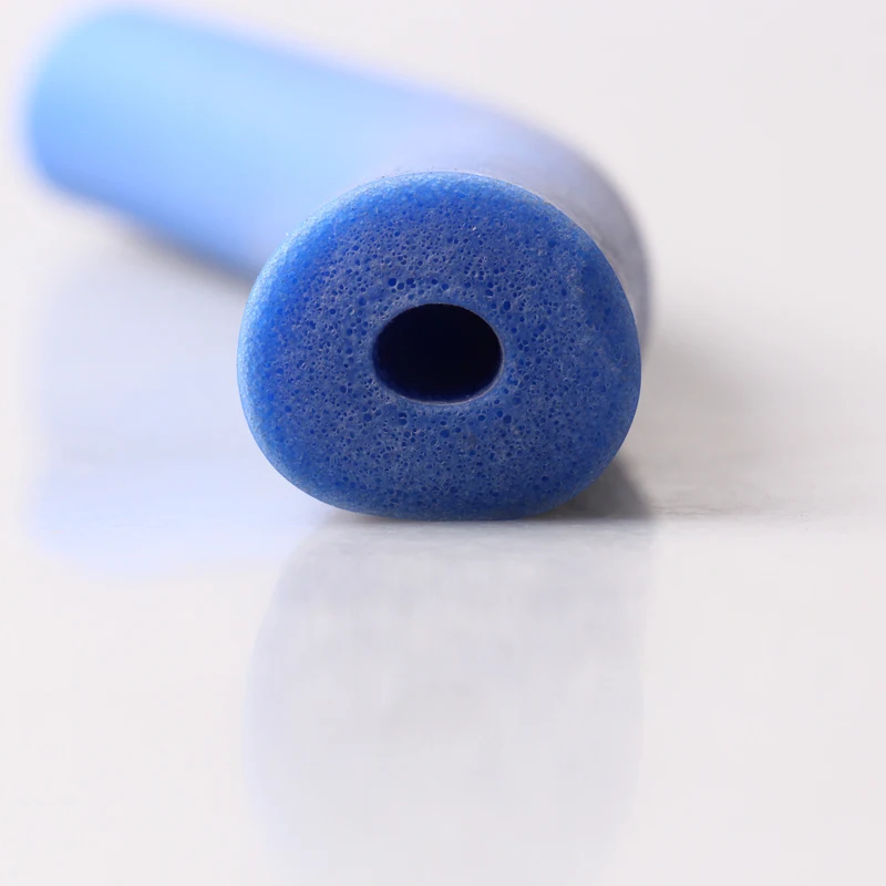 Custom high temperature resistant solid foam silicone rubber hose tube