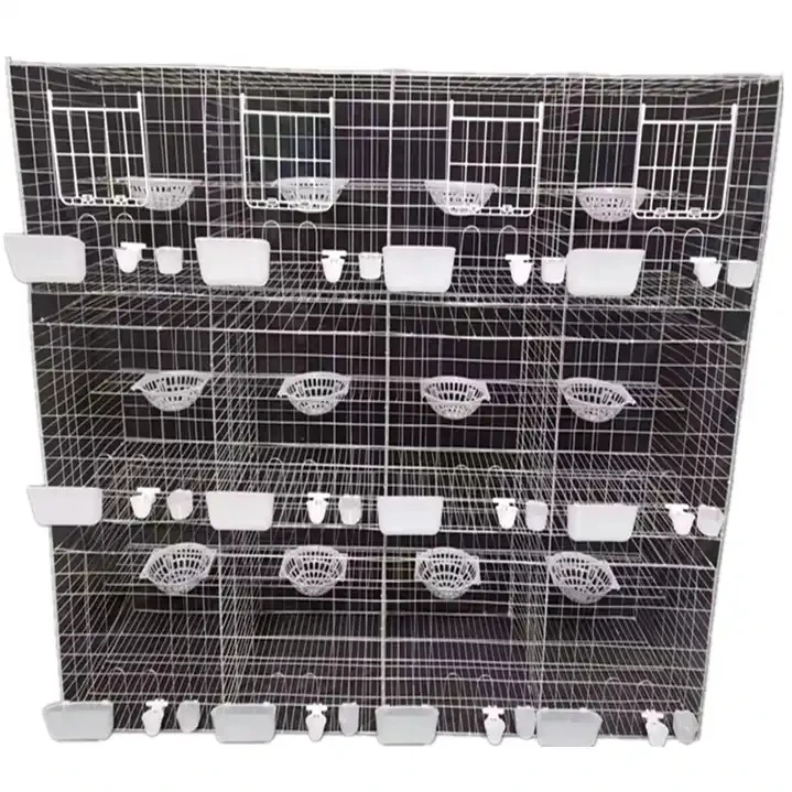 Заводская цена 3 шины 12 гнезд клетка для голубей коммерческая профессиональная разведения