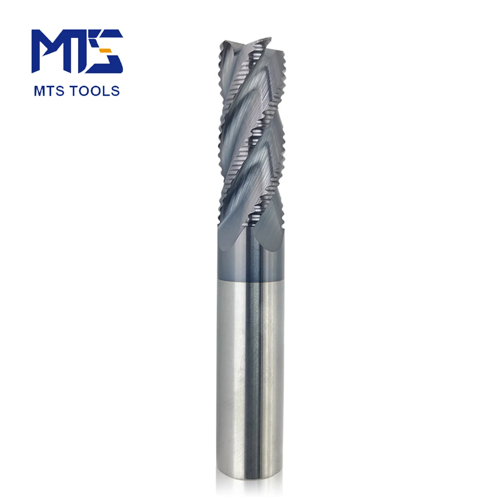 MTS milling cutter HRC55 solid carbide roughing end mill overall length 60mm