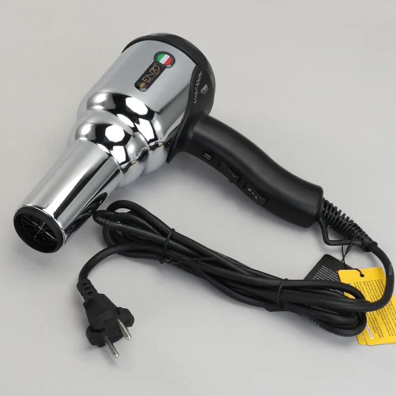 ENZO Hot Selling Metal Shell 1845w Household Quick Dry Hair Blower Dryer Machine Ac Motor Energy Saving Electric Hair Dryer