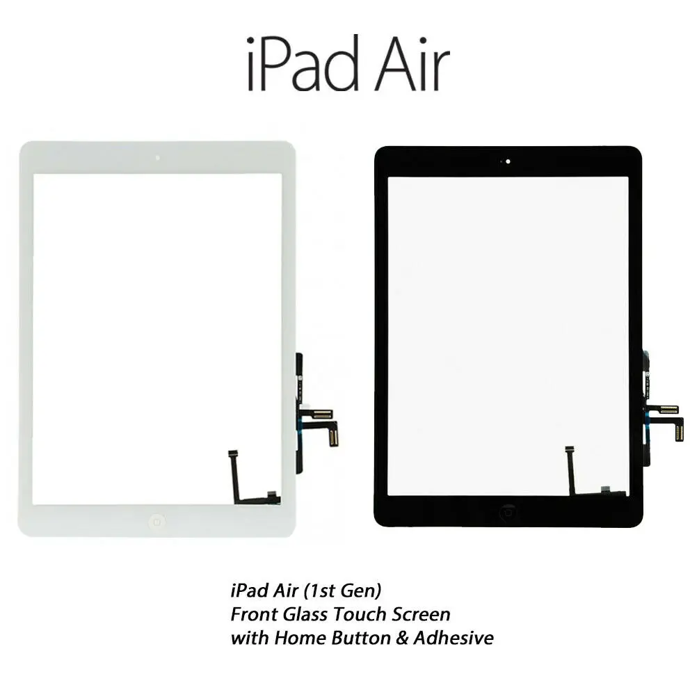 Лучший ЖК-дисплей для iPad Air 1 5 внешний сенсорный экран дигитайзер передний датчик стеклянный дисплей сенсорная панель замена A1474 A1475 A1476