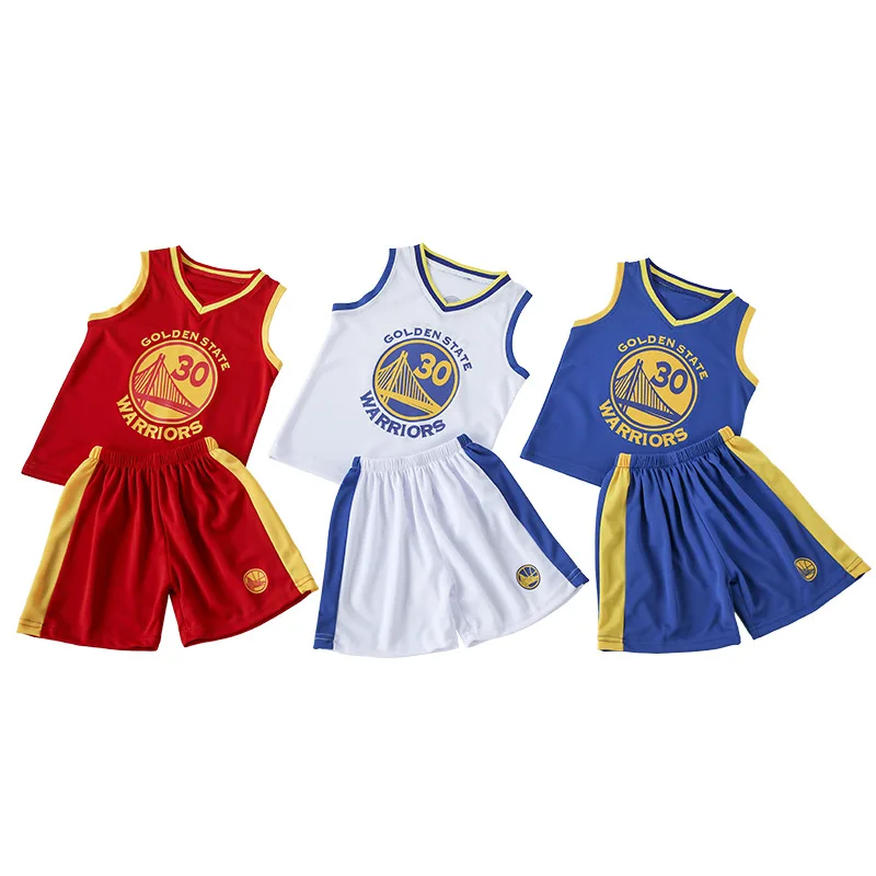 Kids Boys Girls Summer Sports Jerseys Children Sports T shirt Shorts Tracksuit 2Pcs Clothing Set Kids Basketball Clothing Set