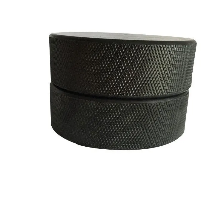 High Quality Logo Printing/Debossed Rubber Ice Hockey Puck For Sport Events
