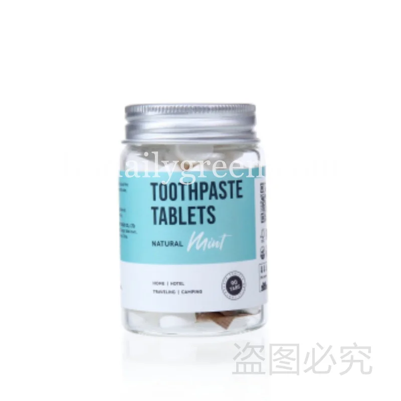 Toothpaste Tablets With Fluoride 100% Plastic Free Protect Your Teeth All Natural