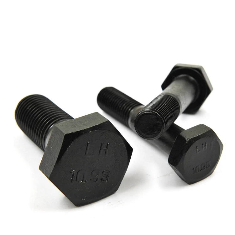Chinese manufacturer Grade 8.8 full thread galvanized hexagon bolts Carbon Steel Bolt M12