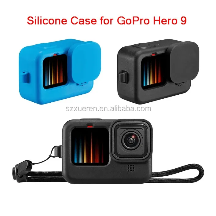 Силиконовый чехол для камеры Go Pro Hero9 водонепроницаемый защитный go pro hero9 аксессуары