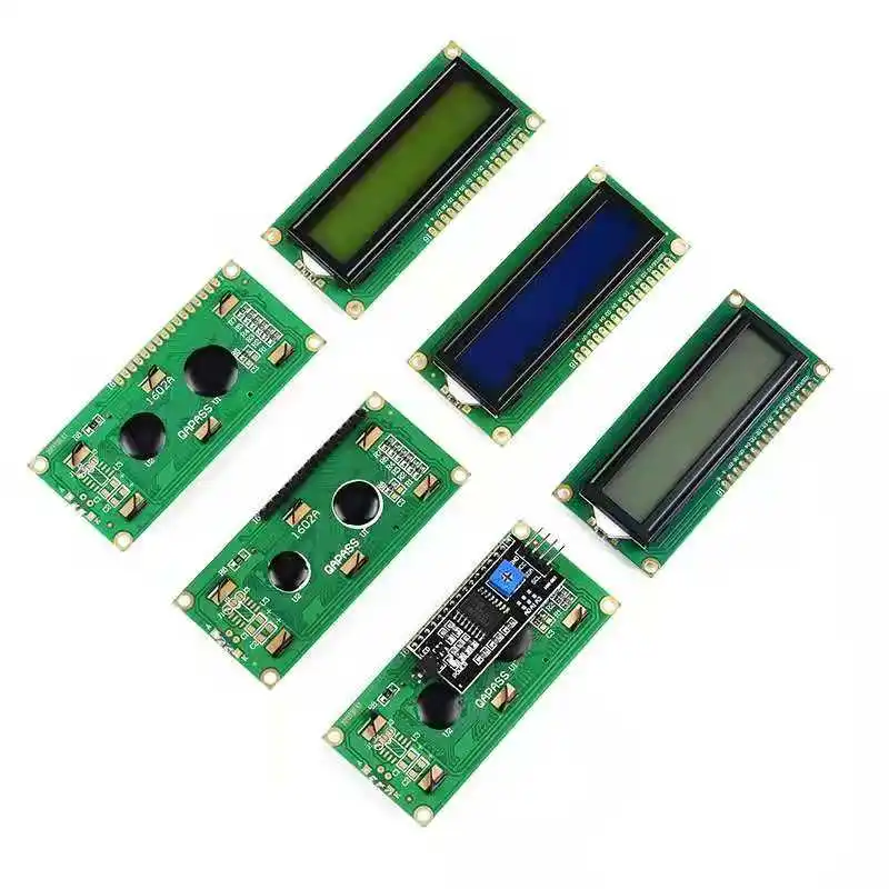 LCD 1602 1602 Module Blue Screen 16x2 Character LCD Display Module LCD 1602 5V Backlit IIC/I2C