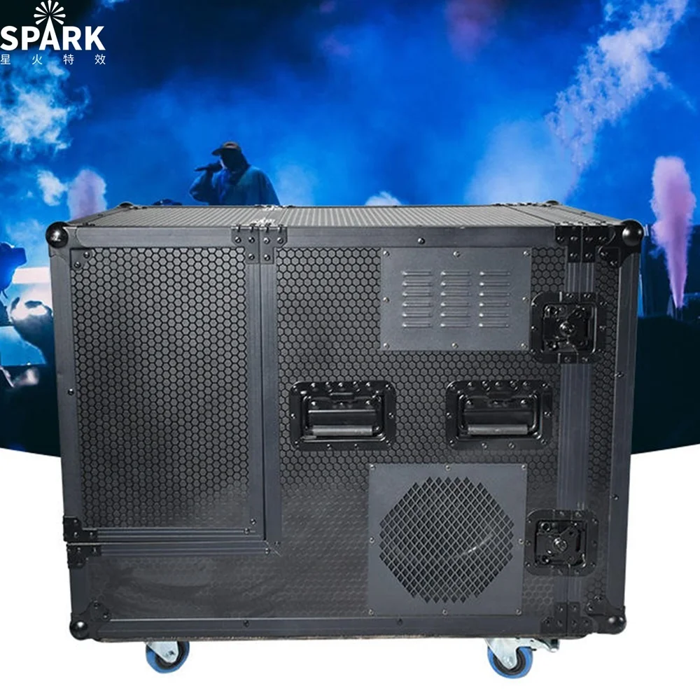 SP Rainproof design performance concert, large bar, Aurora Borealis space-time tunnel outdoor smoke machine 4000W high power
