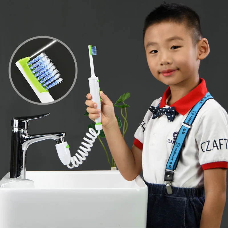 
Water Faucet oral Irrigator Water Dental Floss Portable Toothbrush Floss SPA Oral Clean 