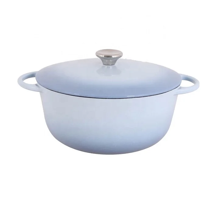 Высококачественная кастрюля, набор посуды, Лидер продаж, эмалированная чугунная голландская кастрюля для приготовления пищи и супа