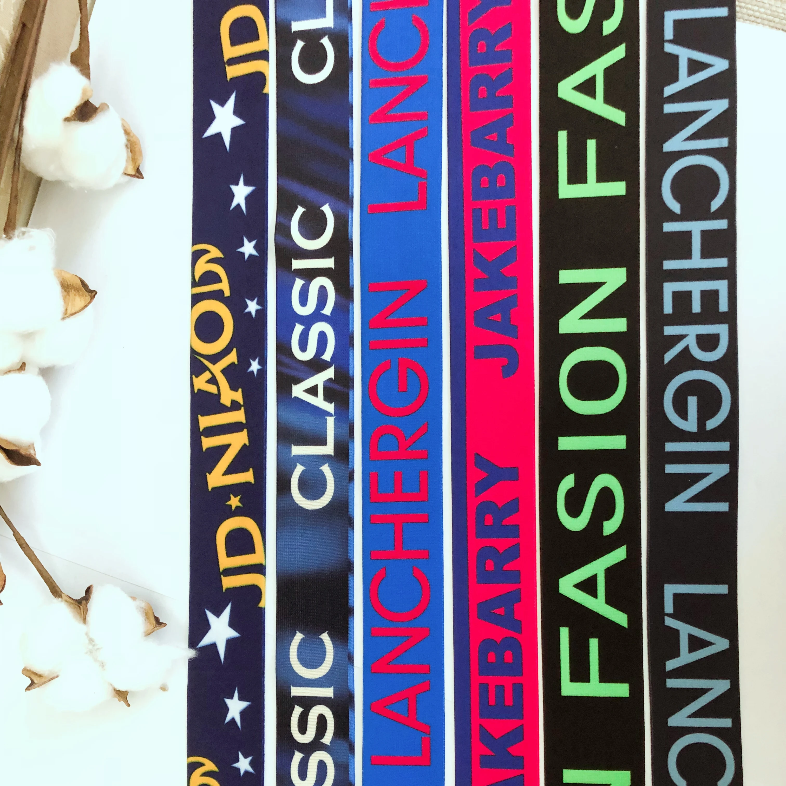 Professional Manufacturer Low Price Printed Fold Over Elastic Band