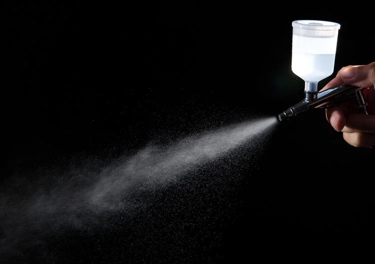 Beauty Machine Handheld Air Compressor, Airbrush Spray Gun Moisturizing Oxygen Injector