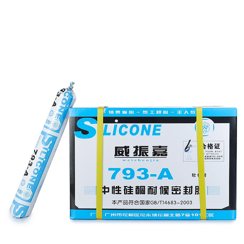 590ml Sausage Aquarium Acrylic Adhesive Waterproof Sealant Bonding Glue Epoxy Resin Neutral Cure Silicone Sealant
