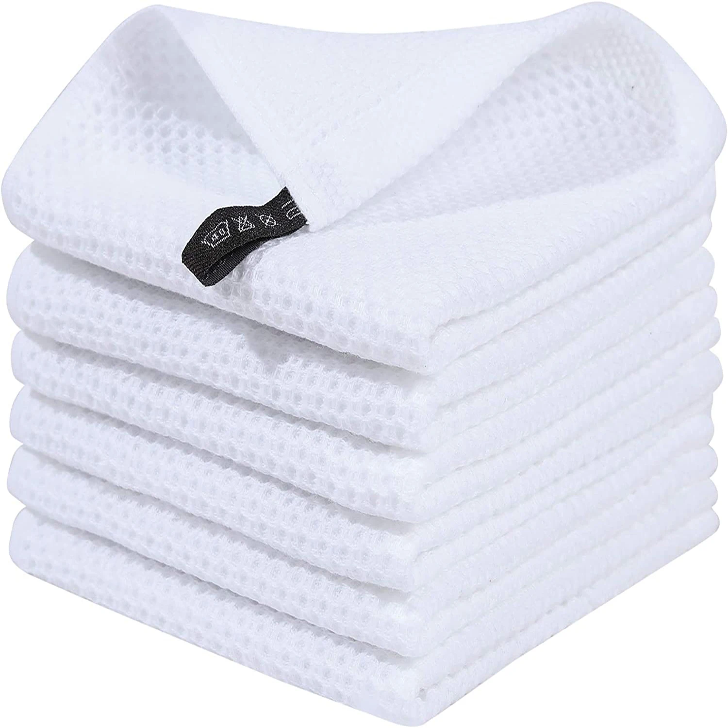 Honeycomb Waffle Kitchen Rag 100% Cotton Face Towel Square Towel
