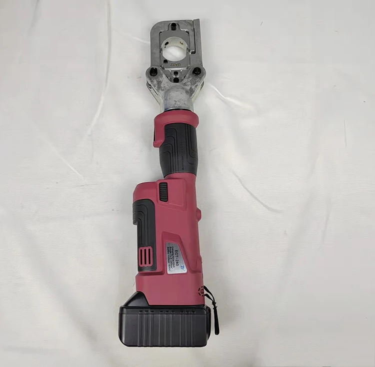 ECT-240 New Multi-functional 6T Electric Battery Powered Mini Cable Lugs Hydraulic Crimping Tool
