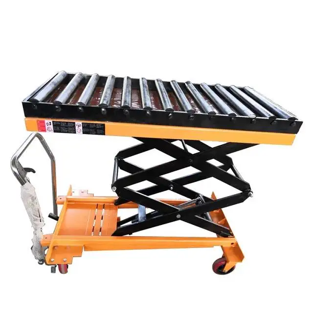 300kg 12m 5m 4m Electric Mini Movable Hydraulic Mobile Scissor Lift Table For Sale