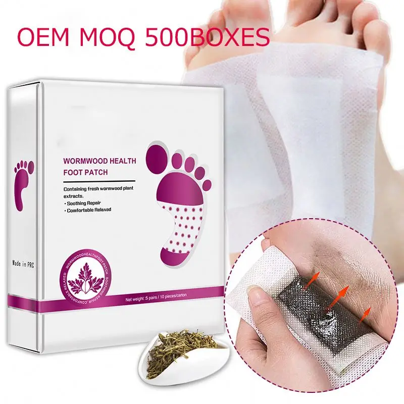 Custom Printed Food Grade japanese health broadcast patches Rose   relax foot patch