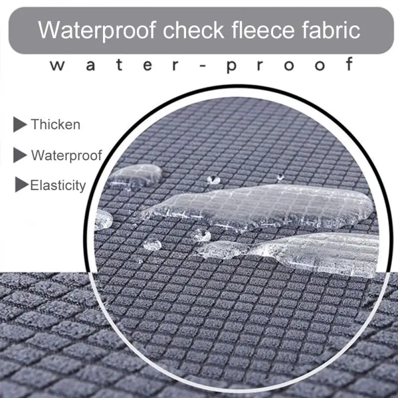 Wholesale Waterproof Jacquard Sofa Cover Sectional 3 Seater Magic Elastic Streachable l Shape Covers Sofa Cover