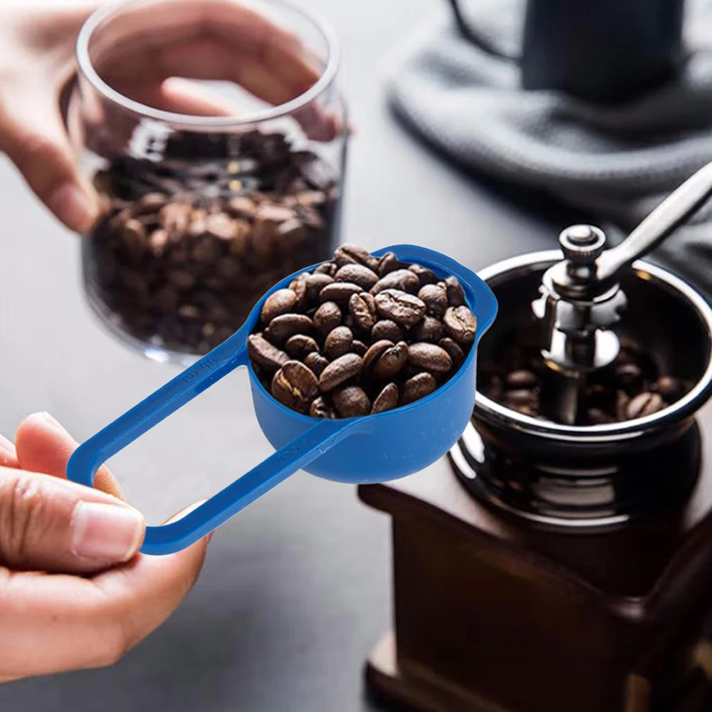 6 pcs custom bulk eco-friendly scoop multi 7.5ml 1/2 tsp 15ml 1tsp plastic pp measuring spoons set of 6