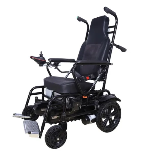 Hot Selling Load 150kg Folding Electric Wheelchair Electric Wheelchair For Stair Climbing