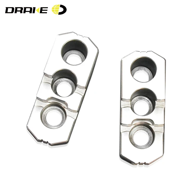 DRAKE High Precision Wear Resistant 8 Inch Hard Jaws For CNC Lathe Hydraulic Chucks HJ08 hard jaw