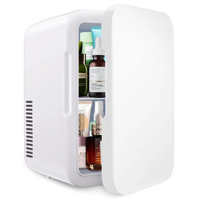 6 Litre Frigo Mini Table Top Cosmetics Office Fridge Make Up Small Skincare Beauty Refrigerator For Bedroom Portable