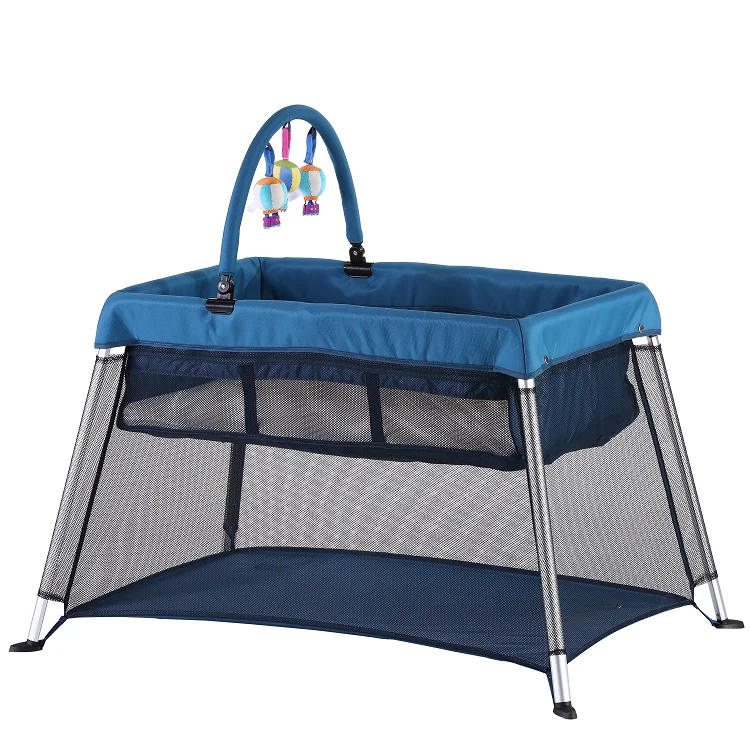 Newborn Baby Playpen Travel Cot Baby Crib Portable Child Toddler Cot Portable Safety Baby Bed
