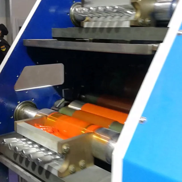 Automatic 4 colors lid printer for plastic lid printing