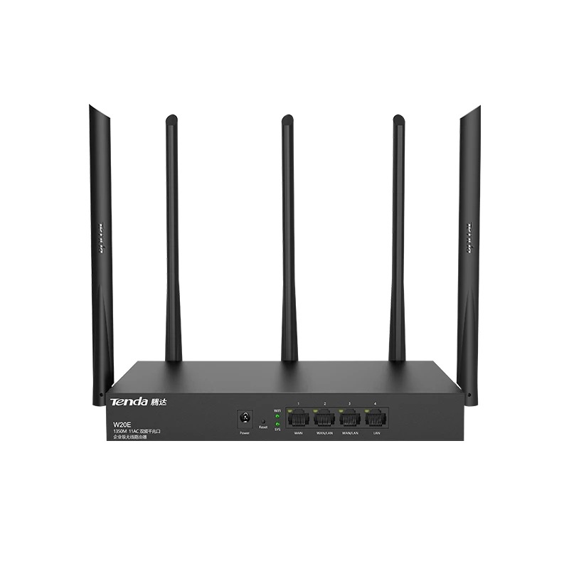 tenda w20e wifi router 5 ghz wifi repeater Gigabit router wifi Enterprise Wireless 2.4G 5GHz 1350Mbps Wi-Fi 5 Antennas 16 AP