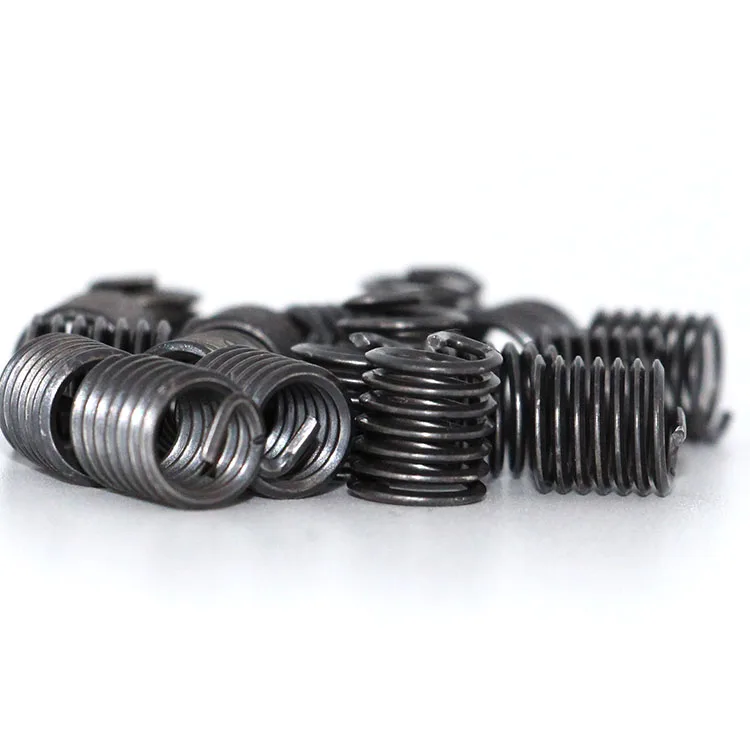 Customized surface treatment 304 Stainless Steel Coil insert Screws Sleeve Galvanize Wire Threaded Insert for Metal