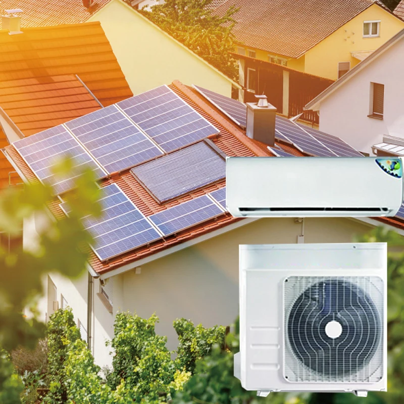 Off Grid Solar Air Conditioner System Solar Power AC Unit Air Conditioning 48V Dc Battery Voltage