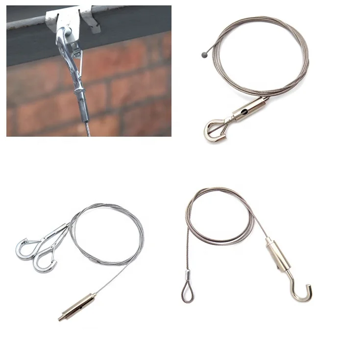 C-Pin wire rope sling Lighting decoration fixed hanging rope kits